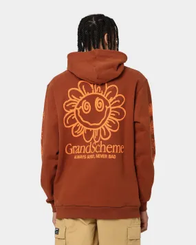 Grand Scheme Always Good Hoodie Brown Fearlessness