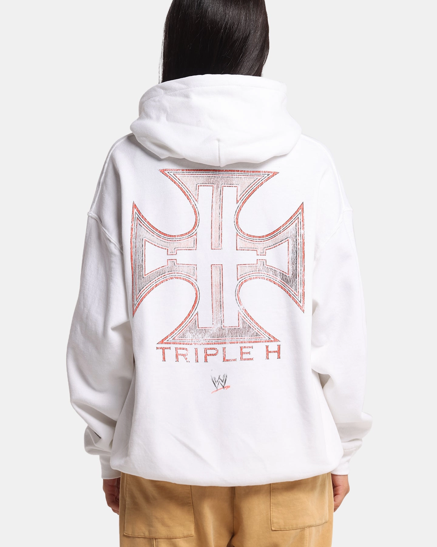 Polo wear Stylish Comfort Culture Kings X WWE Triple H Wrestlemania XLI Premium Hoodie White