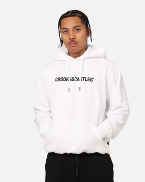 Crooks & Castles Deep Kern Hoodie White All Season Fit Commute