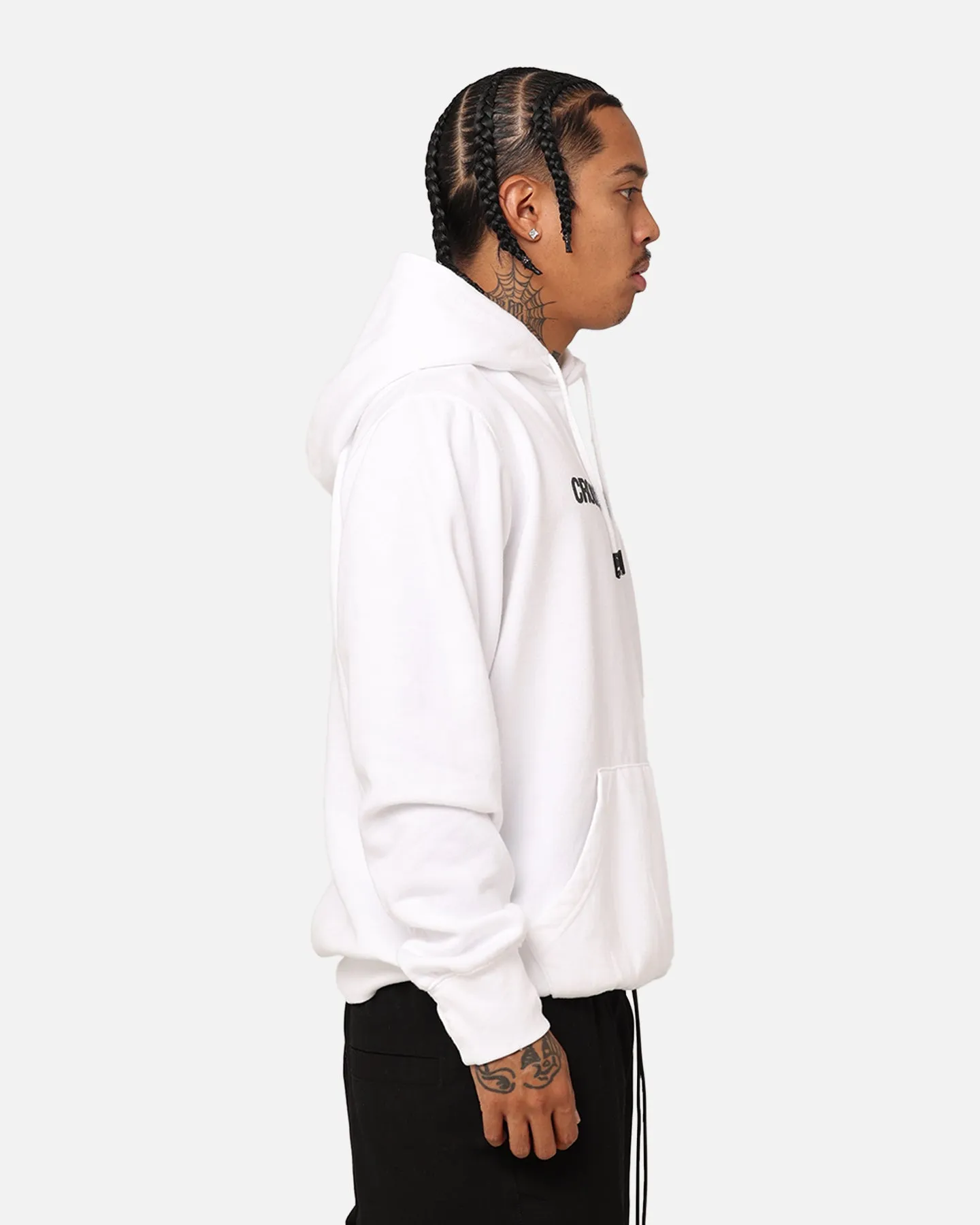 Crooks & Castles Deep Kern Hoodie White Serve New Year's