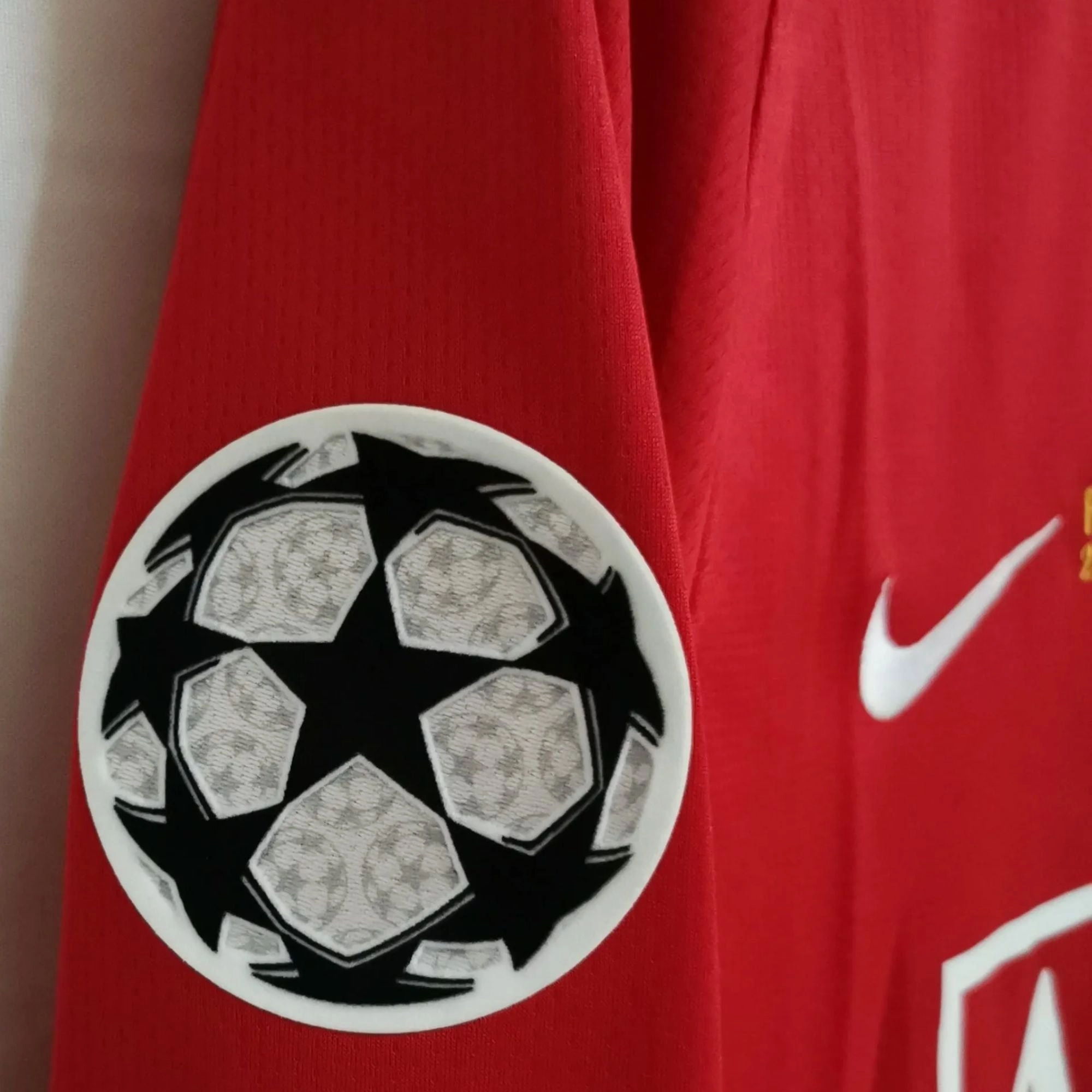 Manchester United 2008 Champions League L/Sleeve Full Sleeve Design