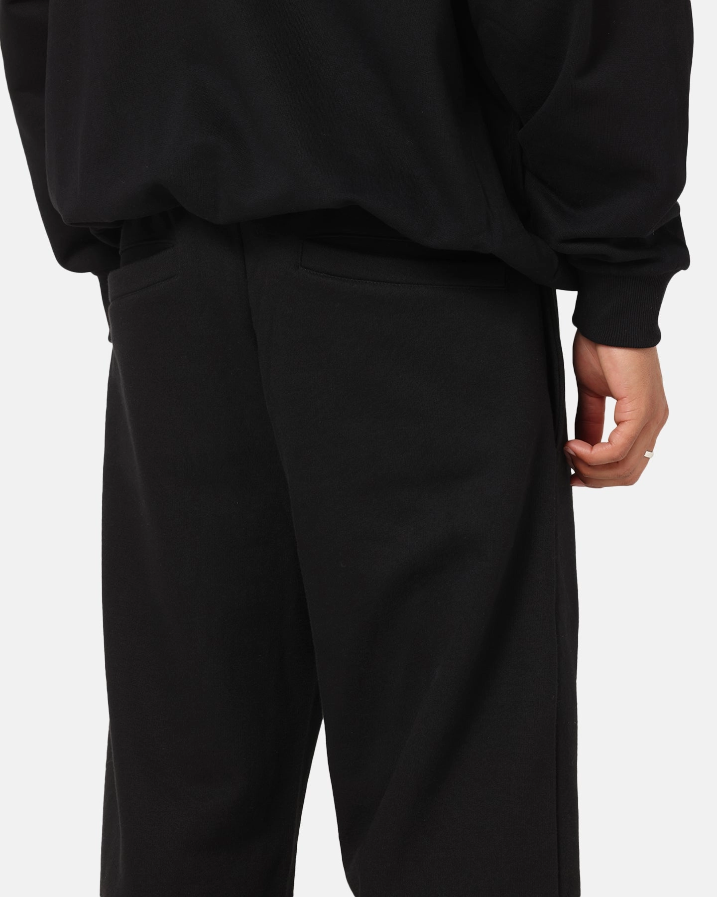 RecyclablePackaging Carre Terrace Trackpants Black