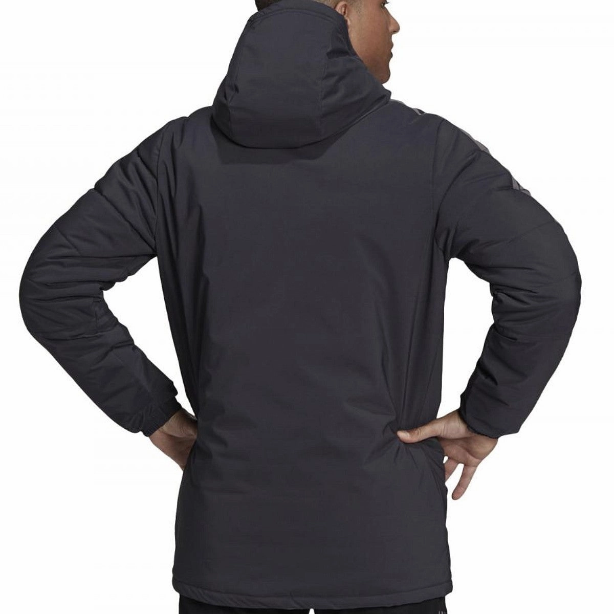 season Juventus winter training bench soccer jacket 2021/22 - Adidas