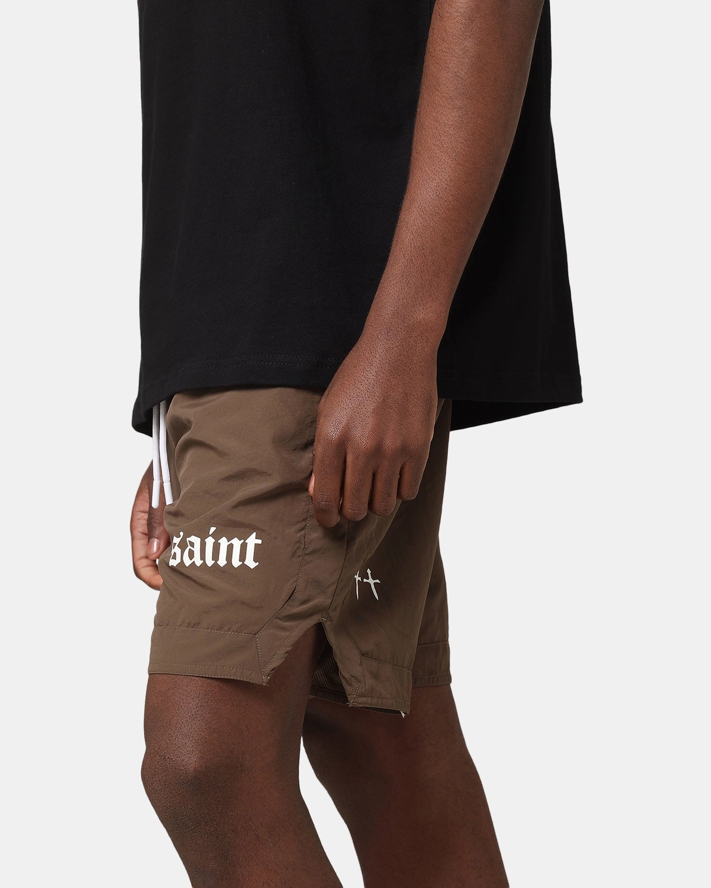 sweater Saint Morta Gothic Nylon Shorts Chocolate