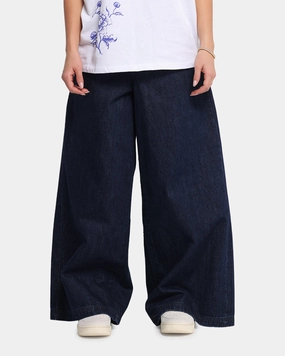 Weather Proof Colorfast Dyeing Method Loiter Skate Jeans Dark Indigo