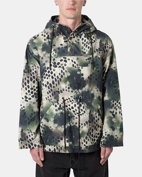 MNML Swamp Camo Anorak Jacket Green AntiStatic Lining