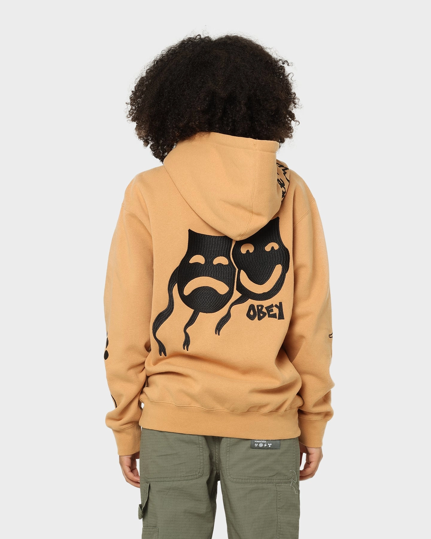 Trophy traveler Obey Flash Zip Hoodie Rabbit Paw