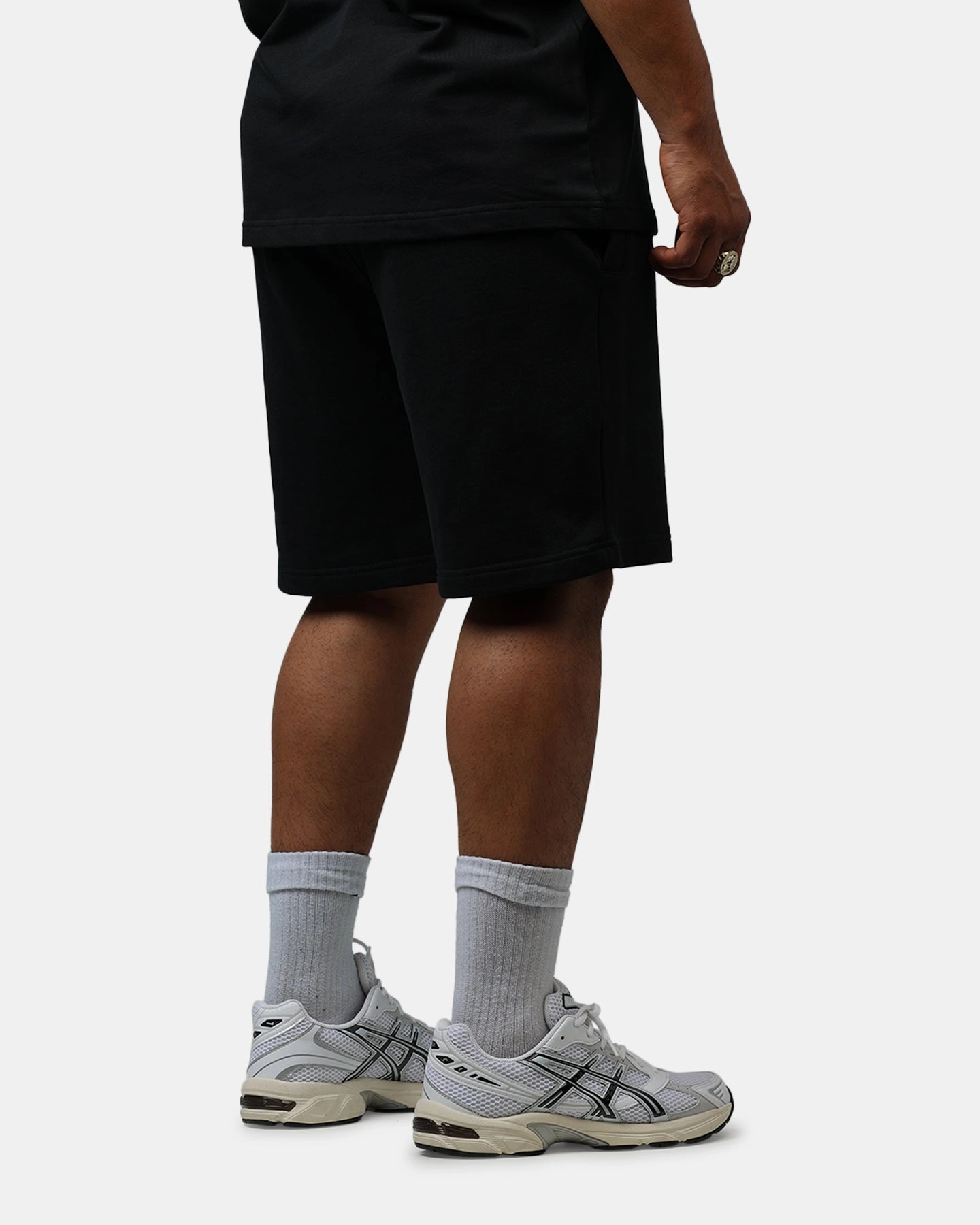 Avirex Gold Shorts Black/Gold Jogging Ready