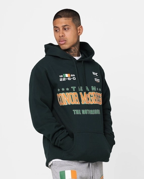 Goat Crew X UFC Conor McGregor Team McGregor Hoodie Deep Green Daily Comfort