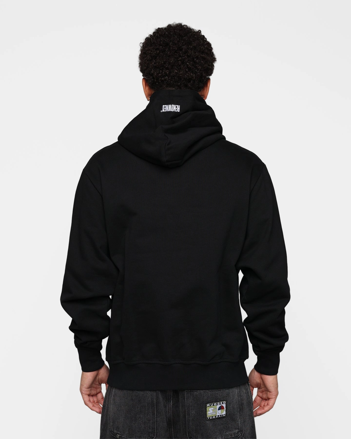 Renowned LA Shredded Monstars Hoodie Black Durable Quality