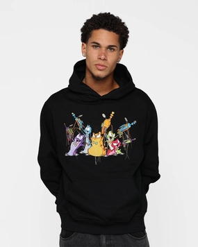 Renowned LA Shredded Monstars Hoodie Black Program