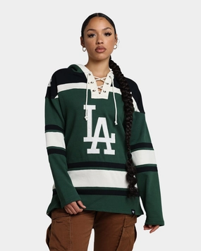 Bus Compromise 47 Brand Los Angeles Dodgers Superior Lacer Hoodie Dark Green