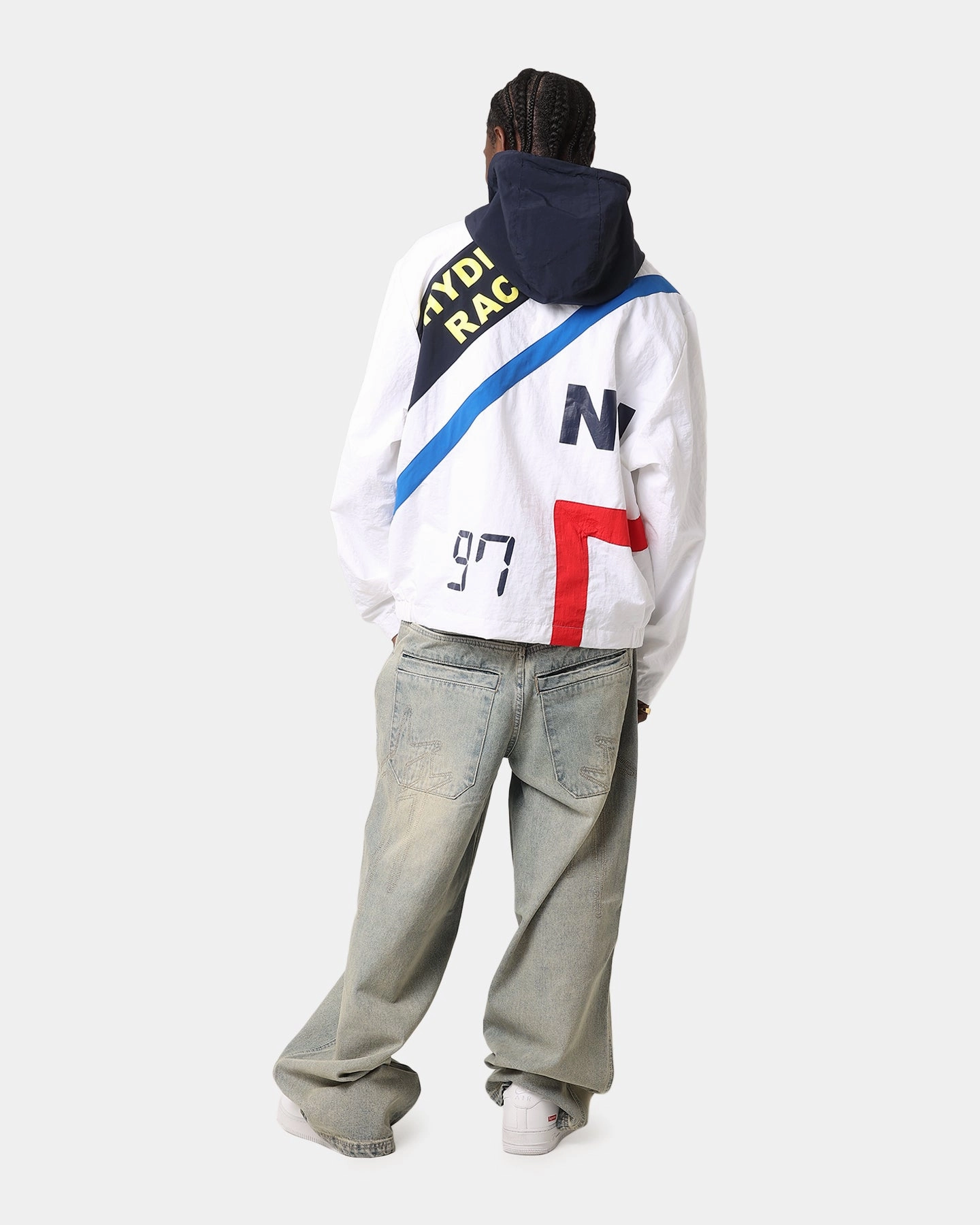 models Promote Nautica Athens Jacket White