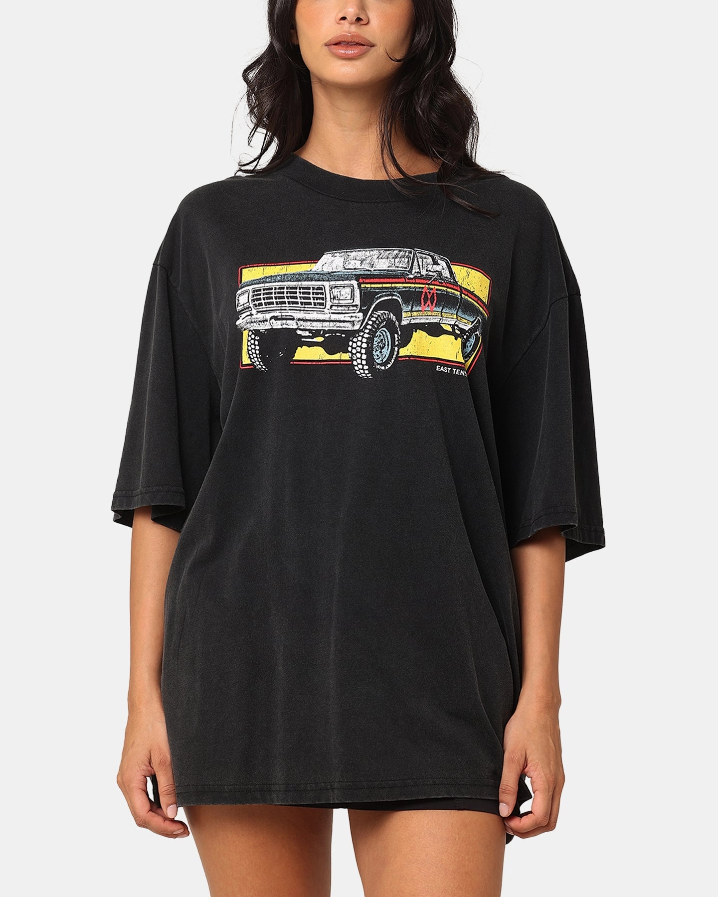 Durable Stitching timeless Morgan Wallen Truck T-Shirt Washed Black