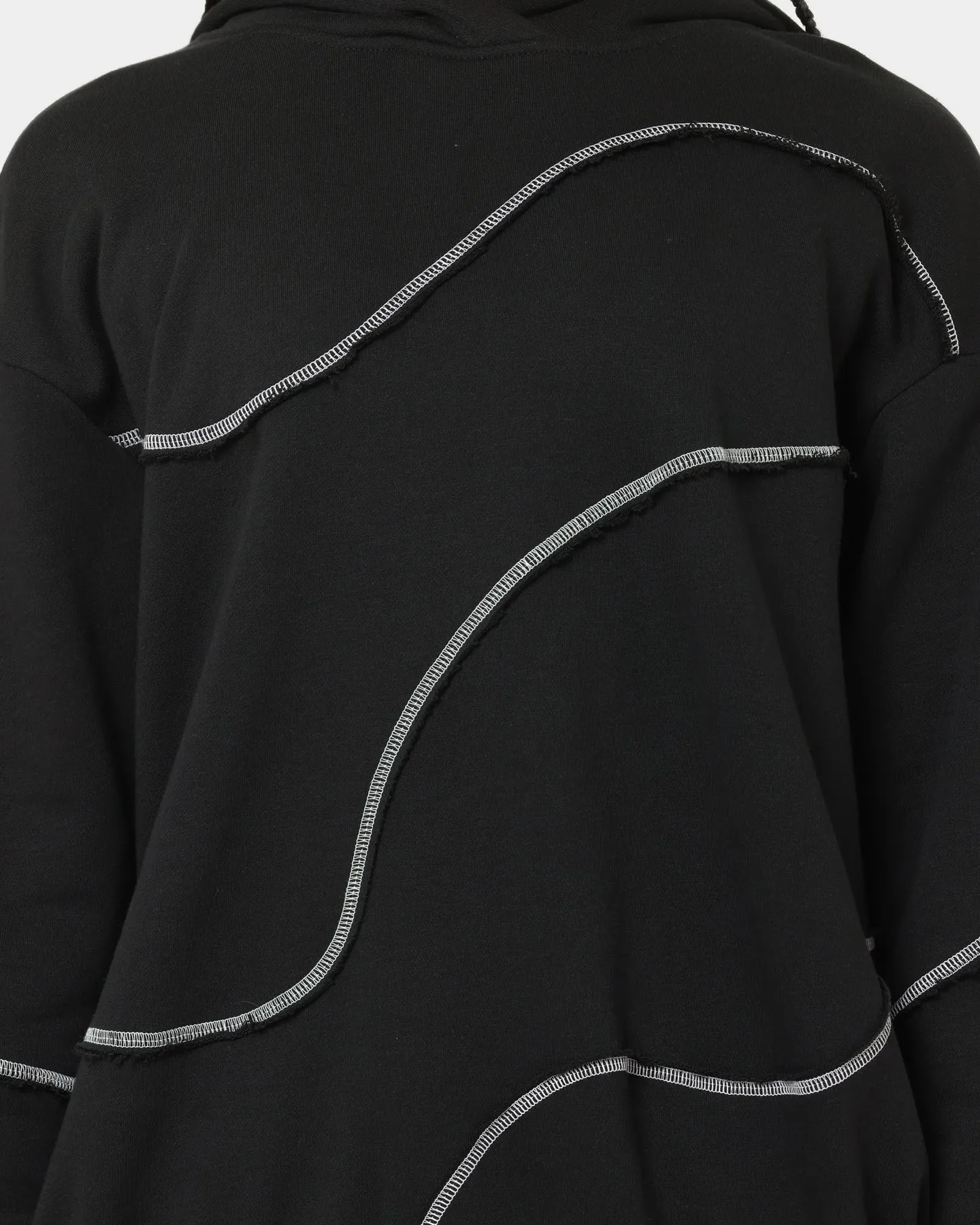 Nike Women's Sportswear Swirl Oversized Hoodie Black/White Danger