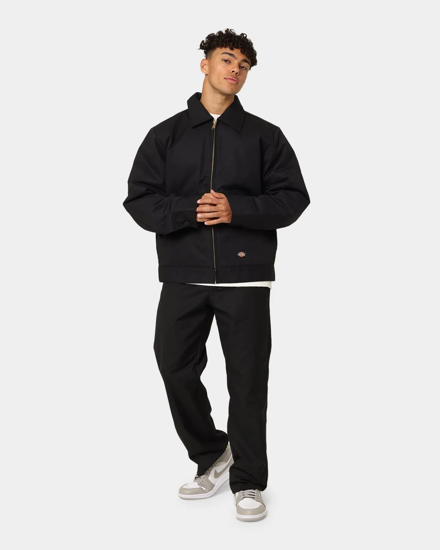 Dickies Eisenhower Jacket Black LaserCut Ventilation Zones Eco-friendly
