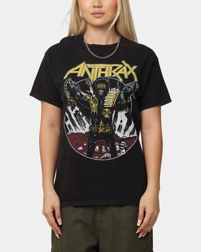 Anthrax ATL World Tour T-Shirt Black Vintage Perfect Comfort