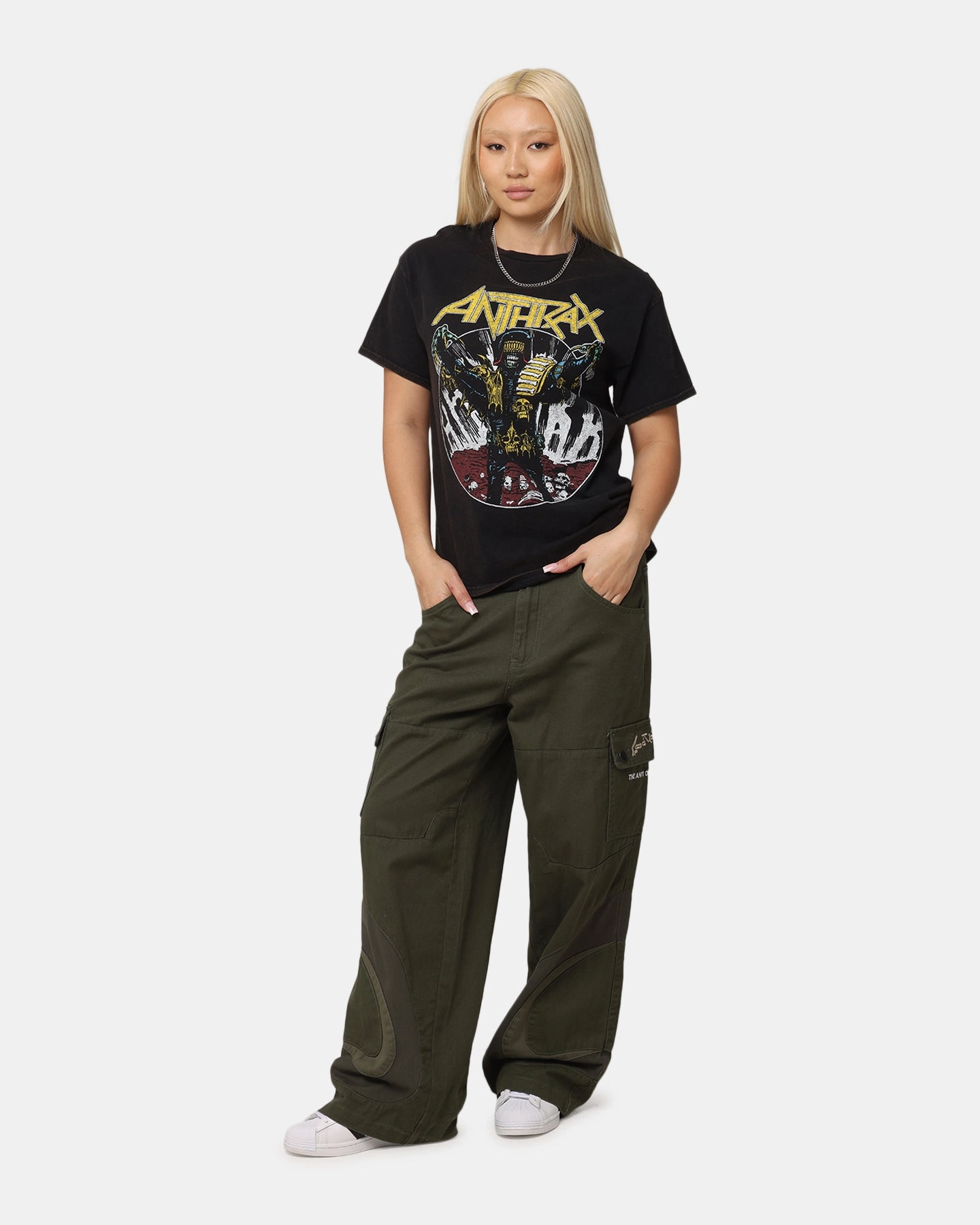 Anthrax ATL World Tour T-Shirt Black Vintage Cozy Feel