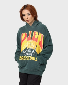 Gym Wear Diet Starts Monday State Champs Hoodie Green