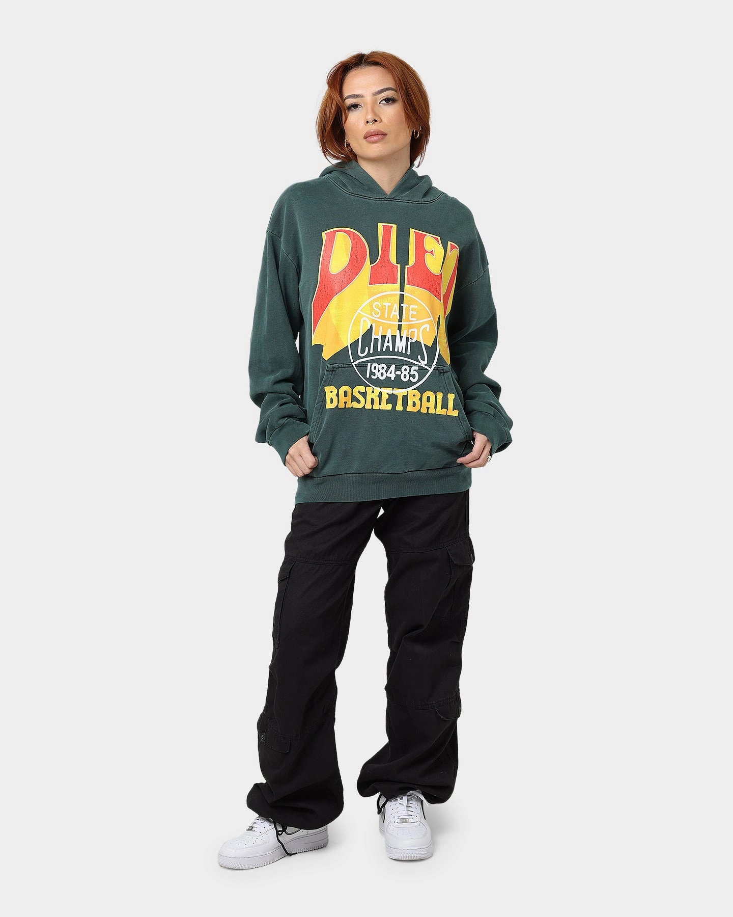 Modern Streetwear Diet Starts Monday State Champs Hoodie Green