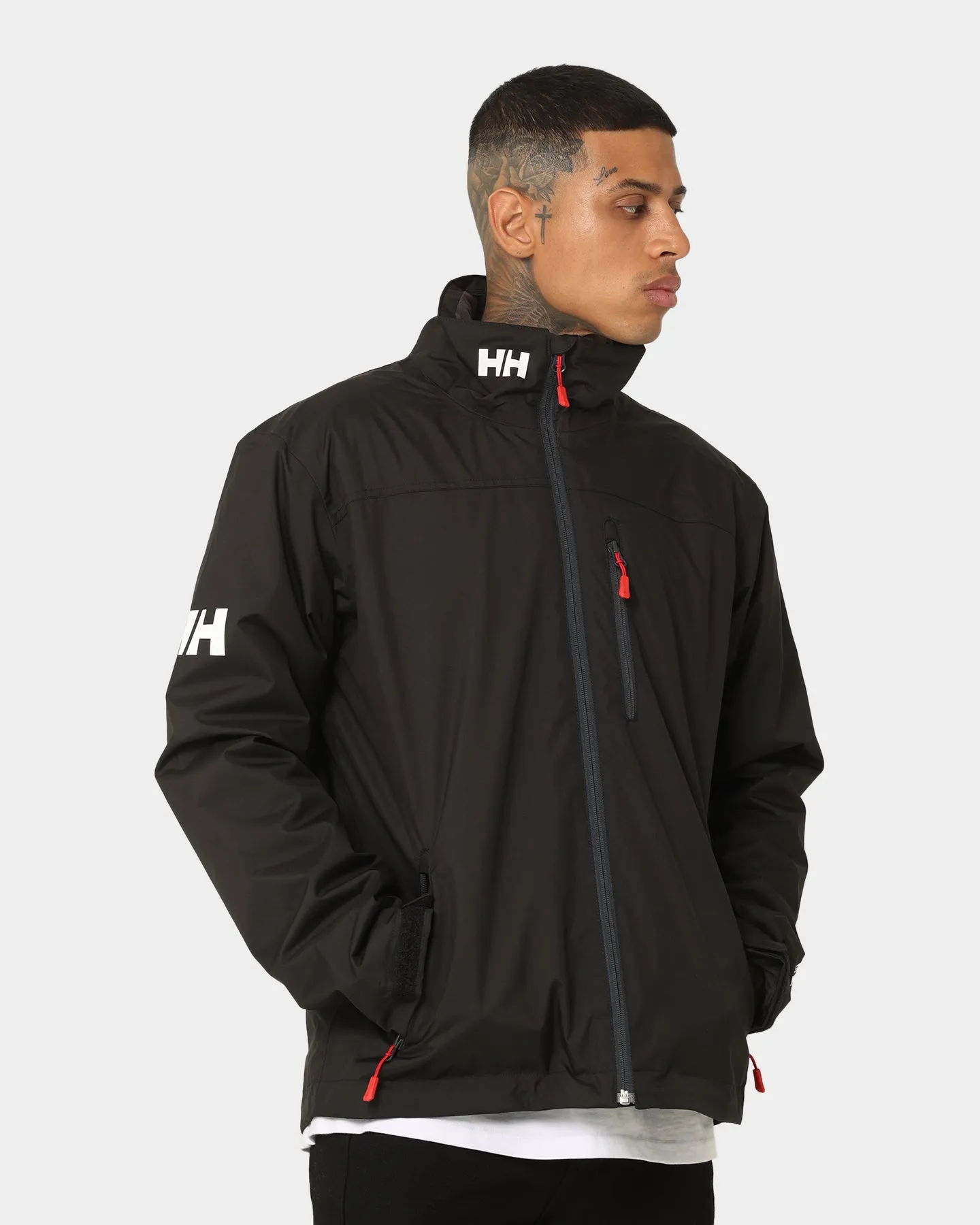 Outdoor Fashion Card Helly Hansen Crew Midlayer Jacket Black