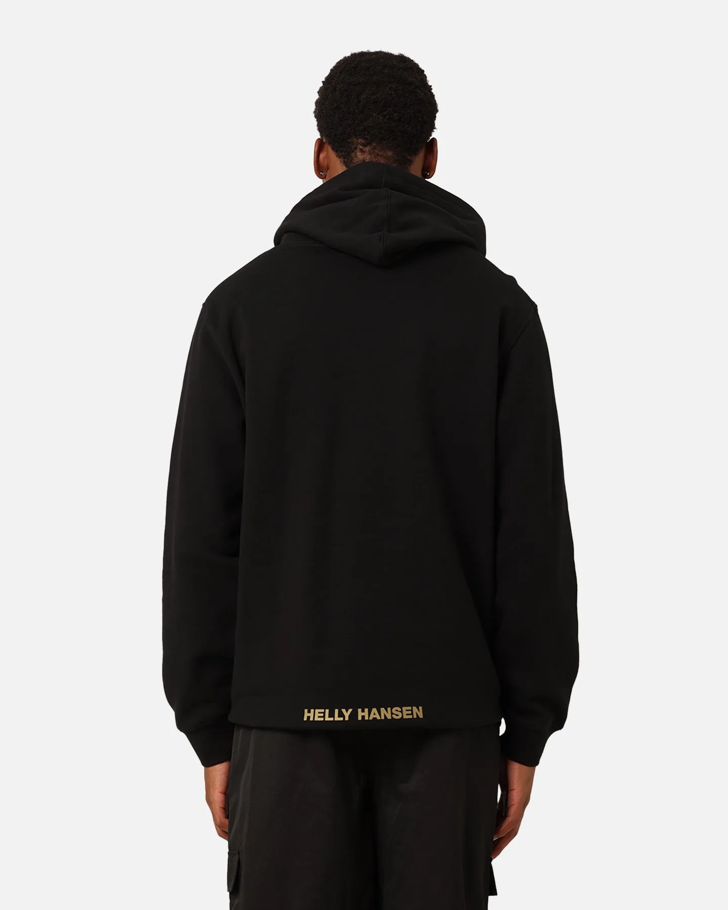 NonBulky Midweight Build Helly Hansen X Culture Kings Fleece Hoodie Black