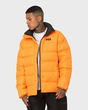 Ring Non Irritating Seams Helly Hansen HH Reversible Down Puffer Jacket Poppy Orange