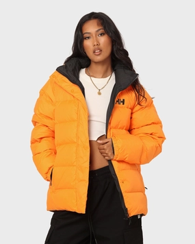 Helly Hansen HH Reversible Down Puffer Jacket Poppy Orange Solution