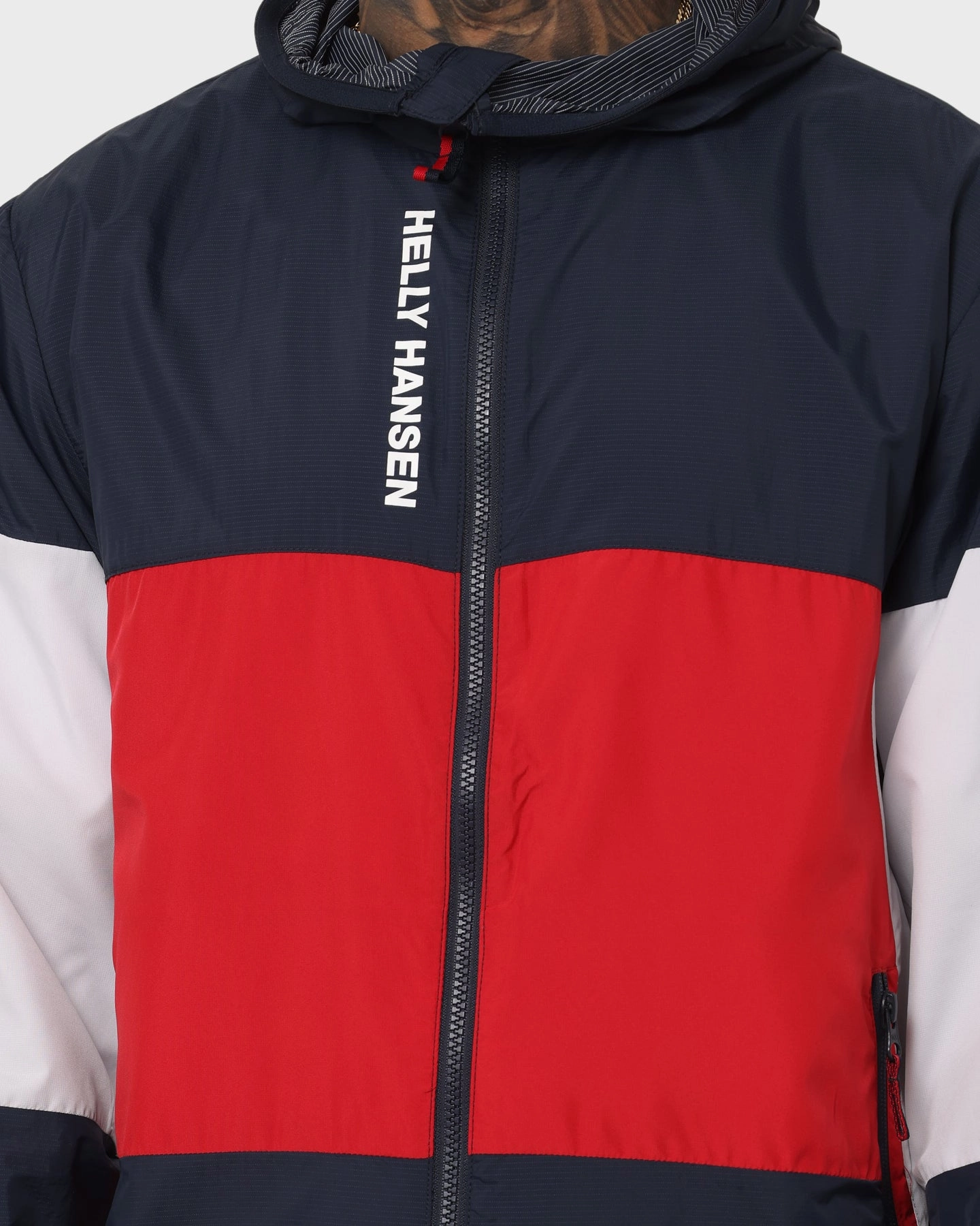 Helly Hansen RWB Wind Jacket Navy Bonded seams