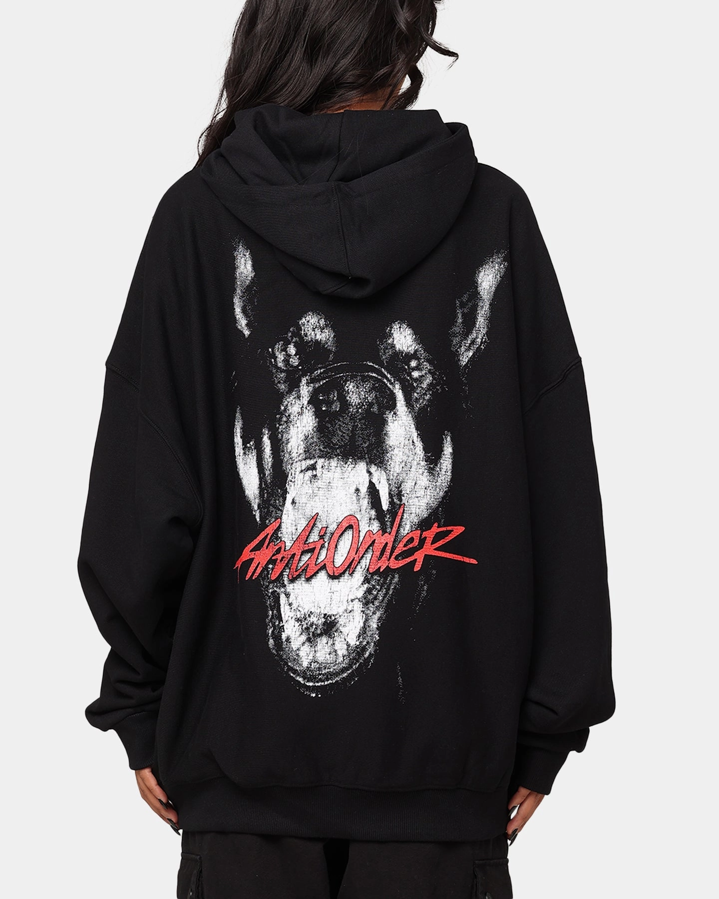 New Year's The Anti Order Dog Pound Hoodie Black