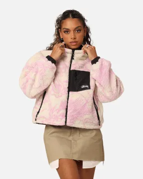 Easter Stussy Women's Dragon Reversible Work Jacket Pink