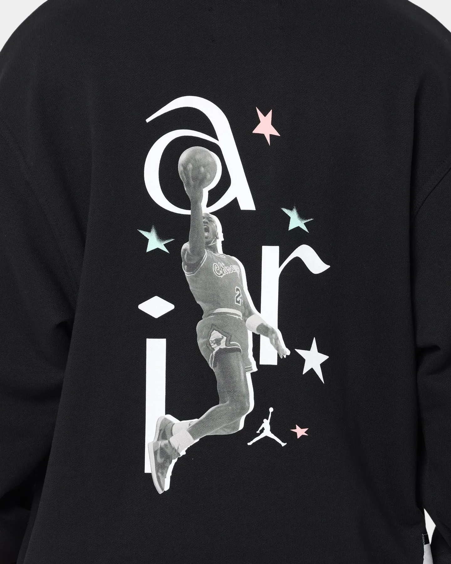 Customizable Fit Classic Comfort Jordan Sport DNA Fleece Hoodie Black