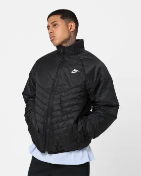 Handmade AntiPilling Surface Finish Nike Sportswear Windrunner Therma-FIT Midweight Puffer Jacket Black/Black/Sail
