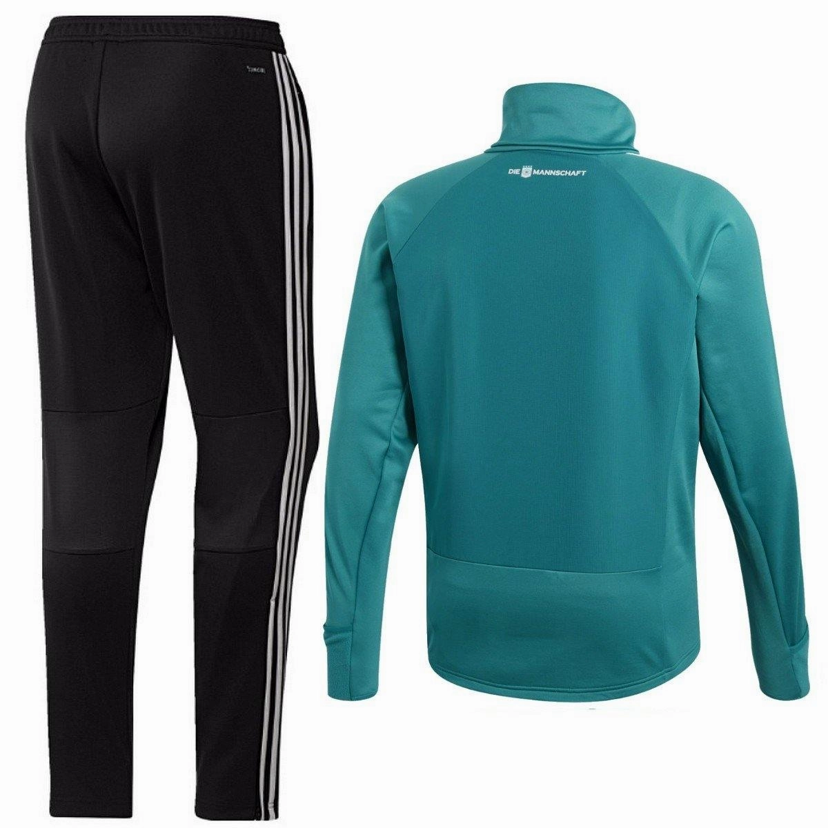 Temperature Regulation Tech Activity-specific Germany Green Polar Tech Training Soccer Tracksuit 2018/19 - Adidas