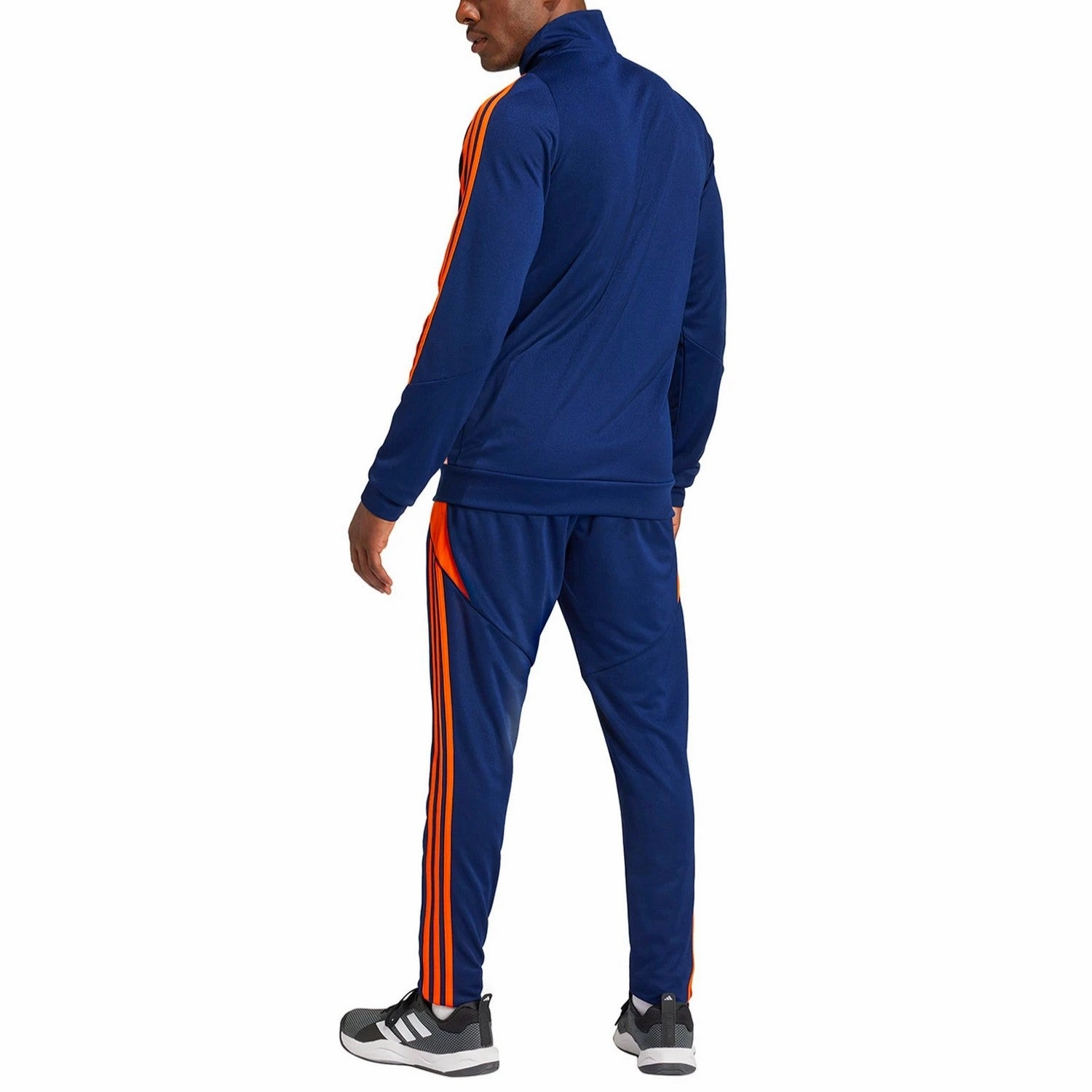 Juventus navy training bench Soccer tracksuit 2024/25 - Adidas AntiStatic Treatment Hypoallergenic fabric