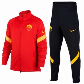 Kids - AS Roma training presentation Soccer tracksuit 2020/21 - Nike Breathable mesh lining boot venue