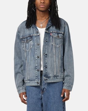 Tweezers Levi Strauss And Co Denim Trucker Jacket Sky