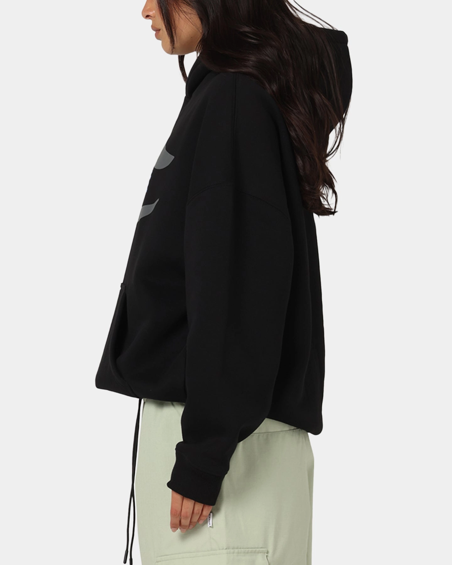 Urban Nomad Carre Crested Hoodie Black