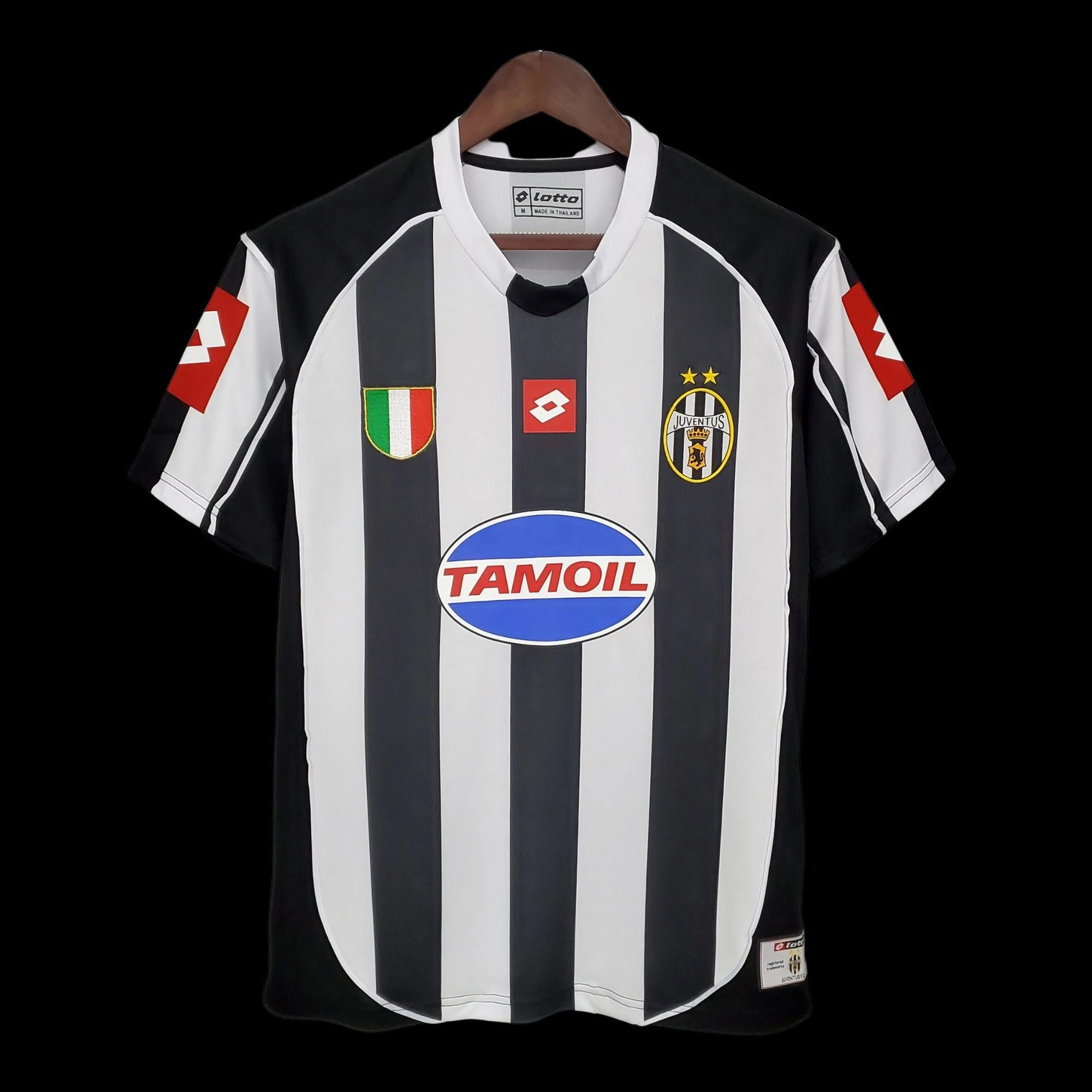 2002/03 Juventus Home Jersey Contoured Ergonomic Fit