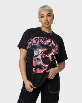 Odor Resistant Treatment Rodman Brand Planet Dunk Vintage T-Shirt Black Wash