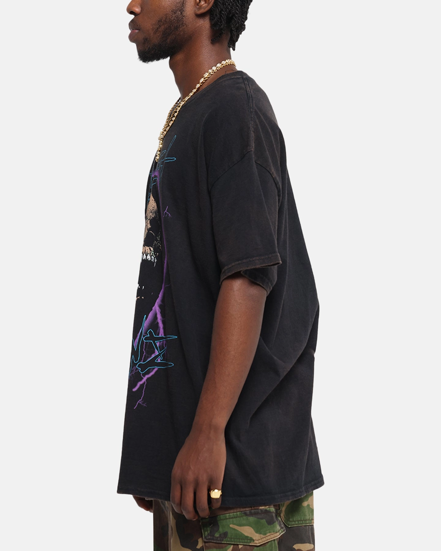 Bullet For My Valentine Metal Skull T-Shirt Black Vintage Light and Breezy Versatile Top