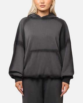 Saint Morta Contrast Wash Hoodie Black Wash Flexible Design Ability