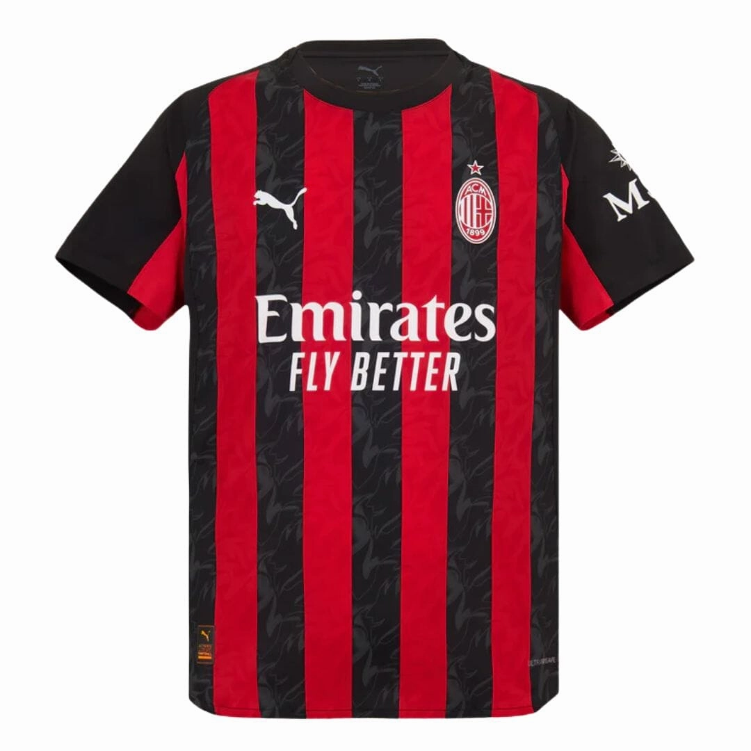 AC Milan 25/26 Home Jersey Authentic Athletic Performance Enhancement Sport Apparel