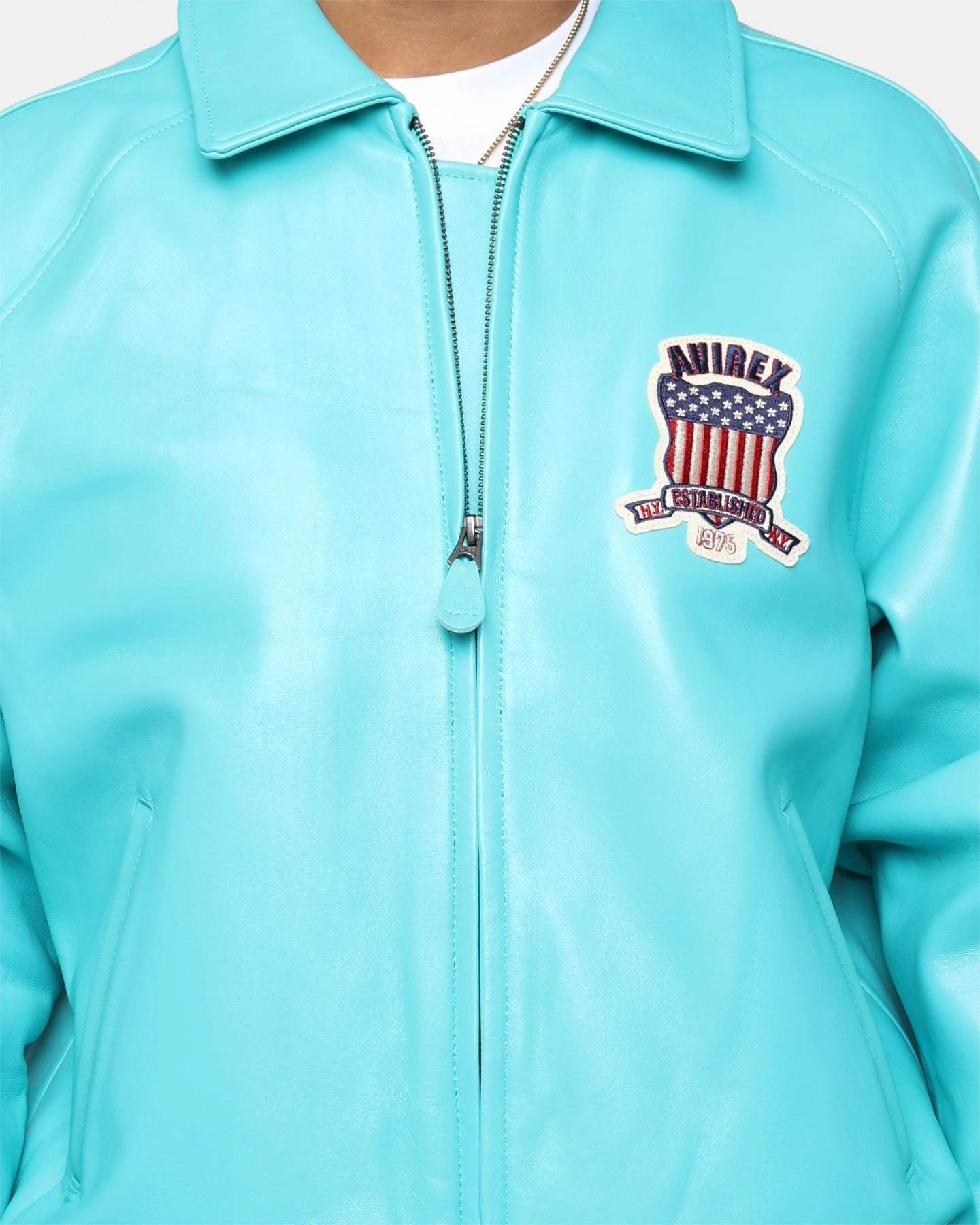 Urban Protection Philanthropy Avirex Icon Jacket Turquoise