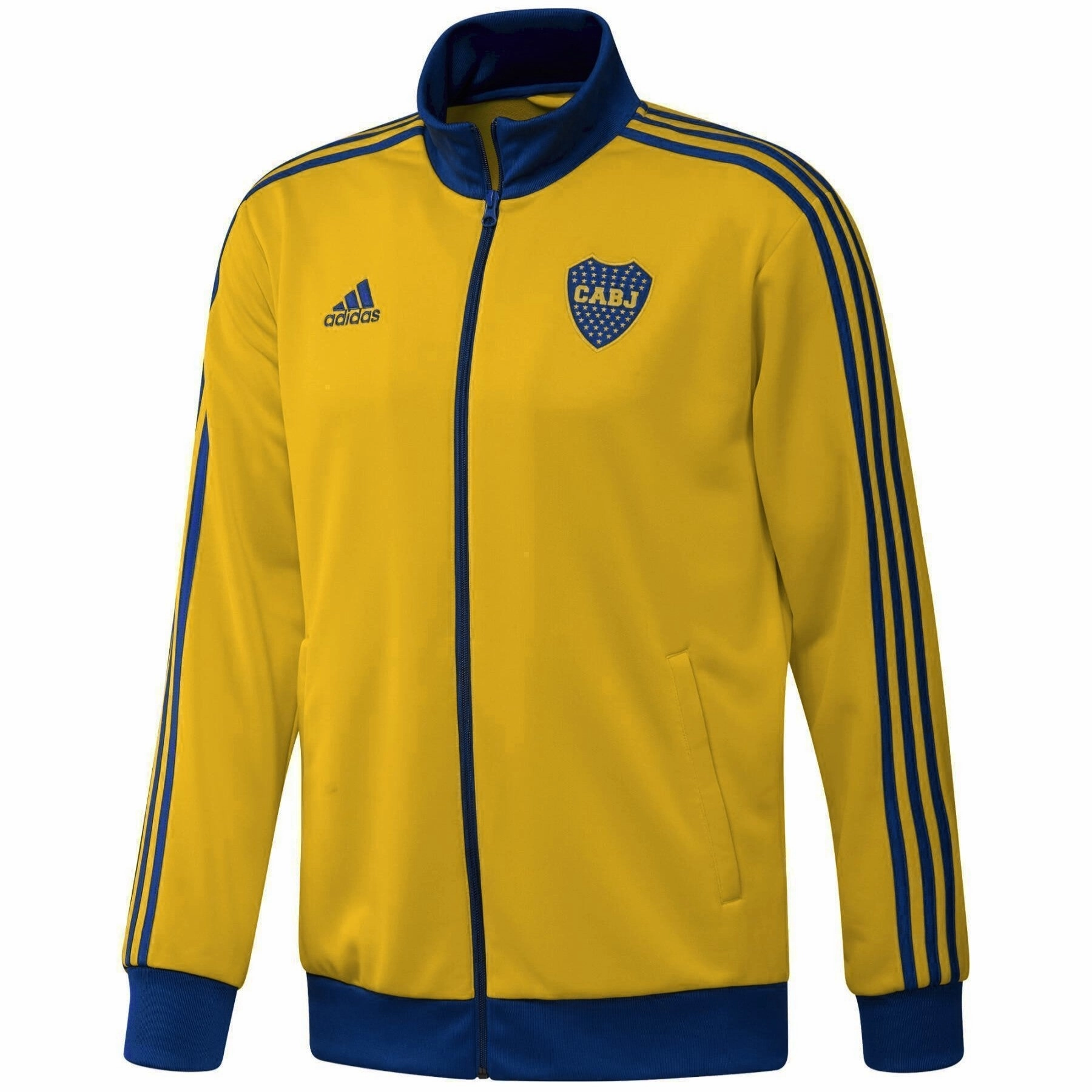Boca Juniors Icon presentation Soccer track jacket 2022 - Adidas appearance Zip-up front