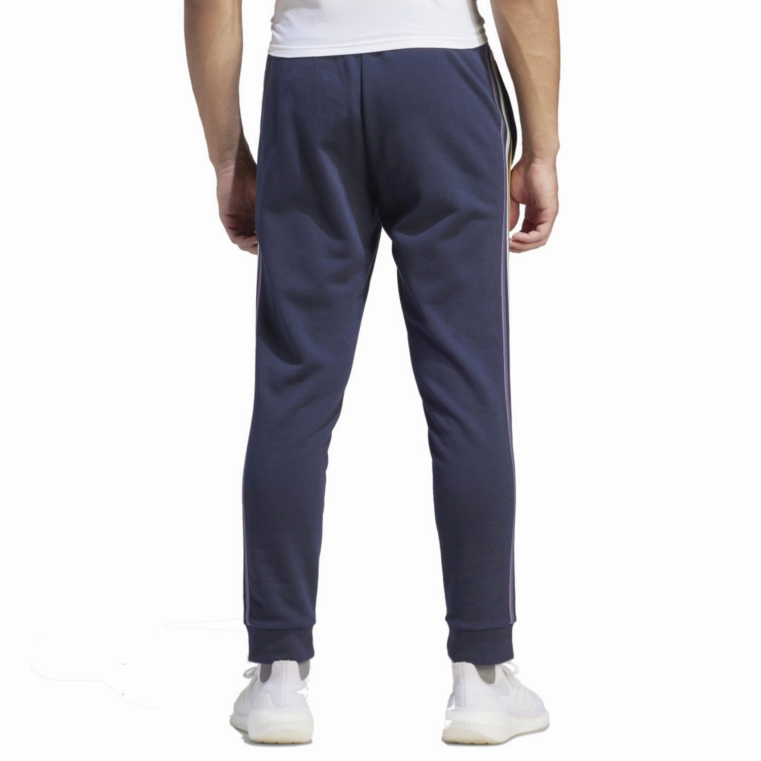 Real Madrid Casual 3S hooded soccer tracksuit 2023/24 ink navy - Adidas Comfortable Layers Shock Dissipation Tech