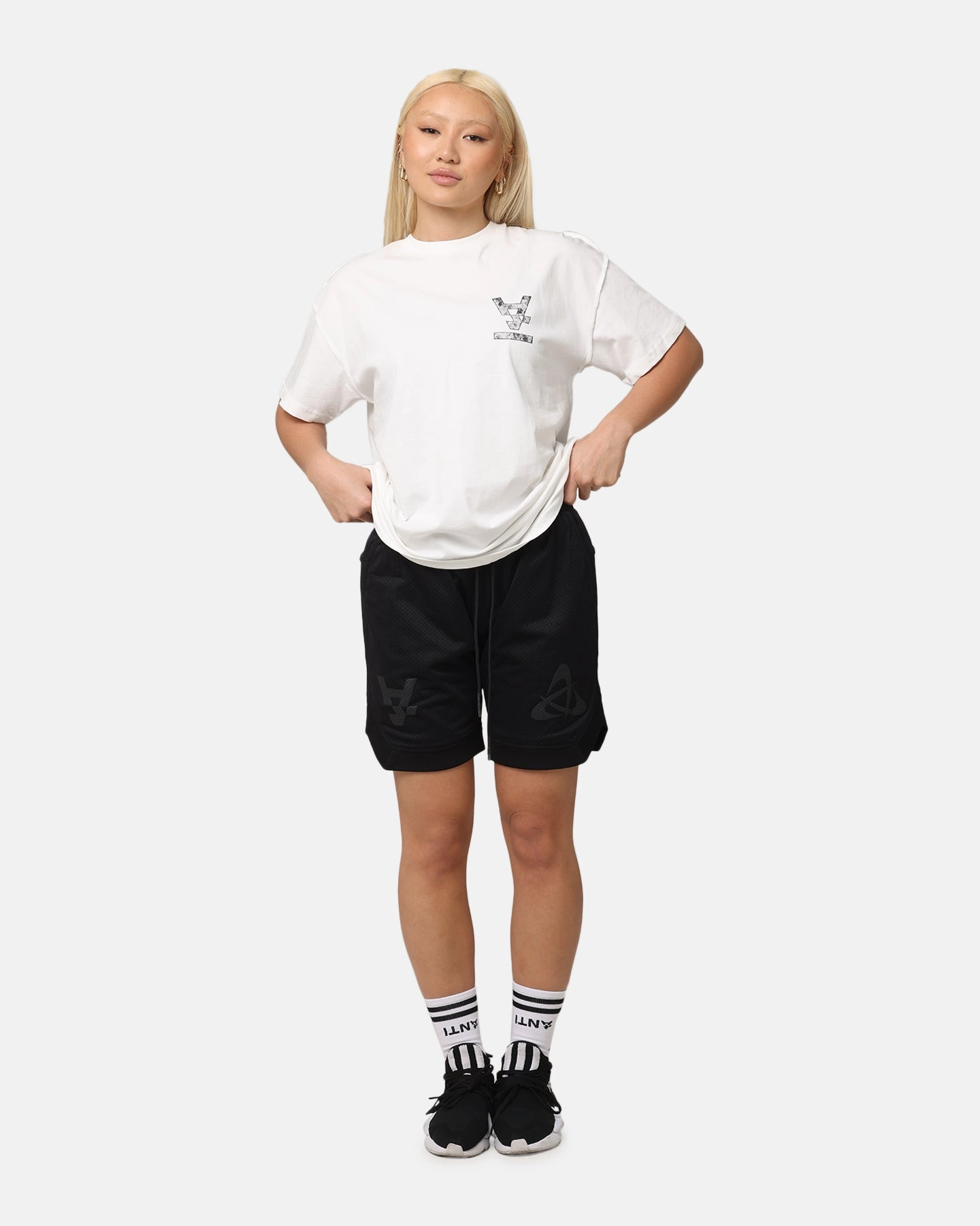 The Anti Order Atomic Basketball Shorts Black Seamless Integration Comfortable Design