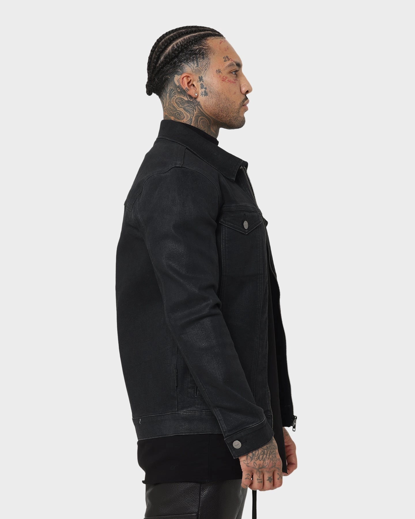 Pendant elastic waistband Saint Morta Ventura Waxed Jacket Black Wax