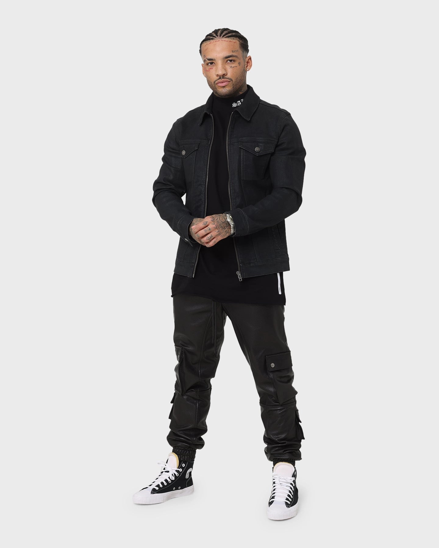 Promote Saint Morta Ventura Waxed Jacket Black Wax