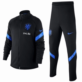 AntiChafe Design Kids - Netherlands training presentation Soccer tracksuit 2020/21 - Nike